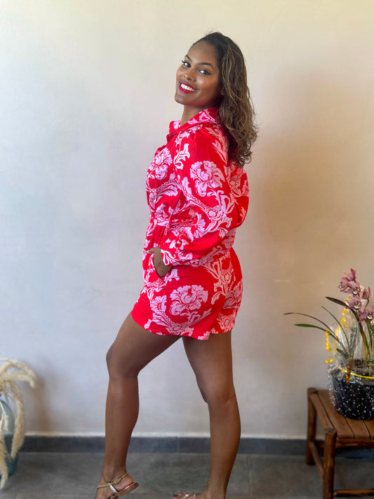 Combinaison short Rosalie