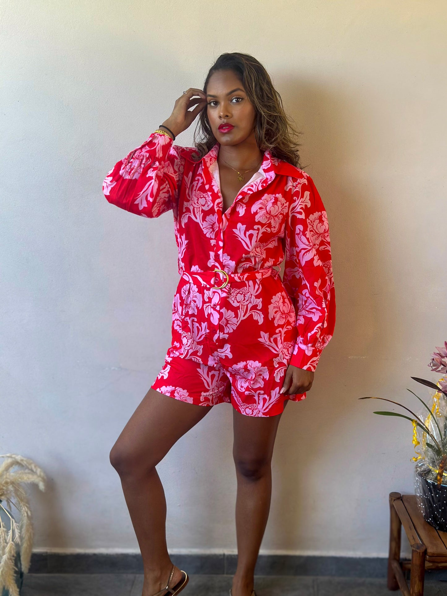 Combinaison short Rosalie