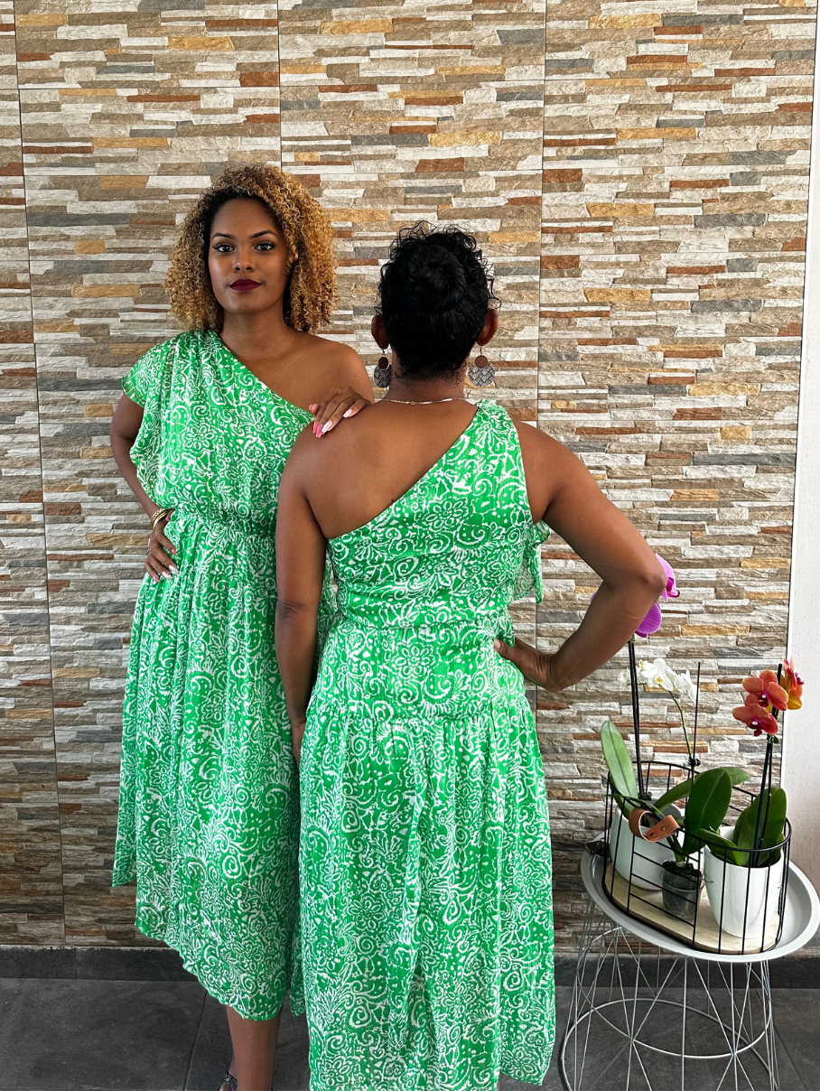 Robe asymétrique Laurence