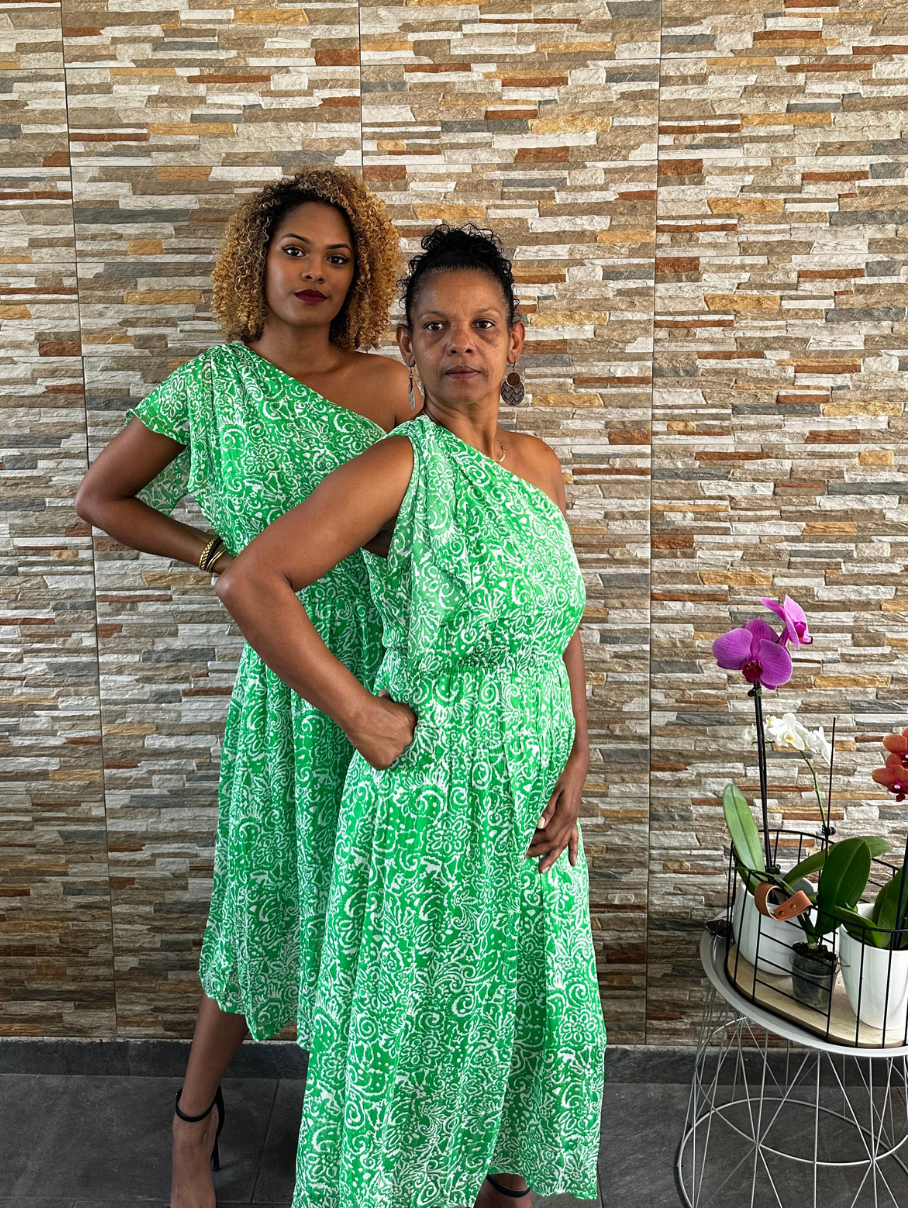 Robe asymétrique Laurence