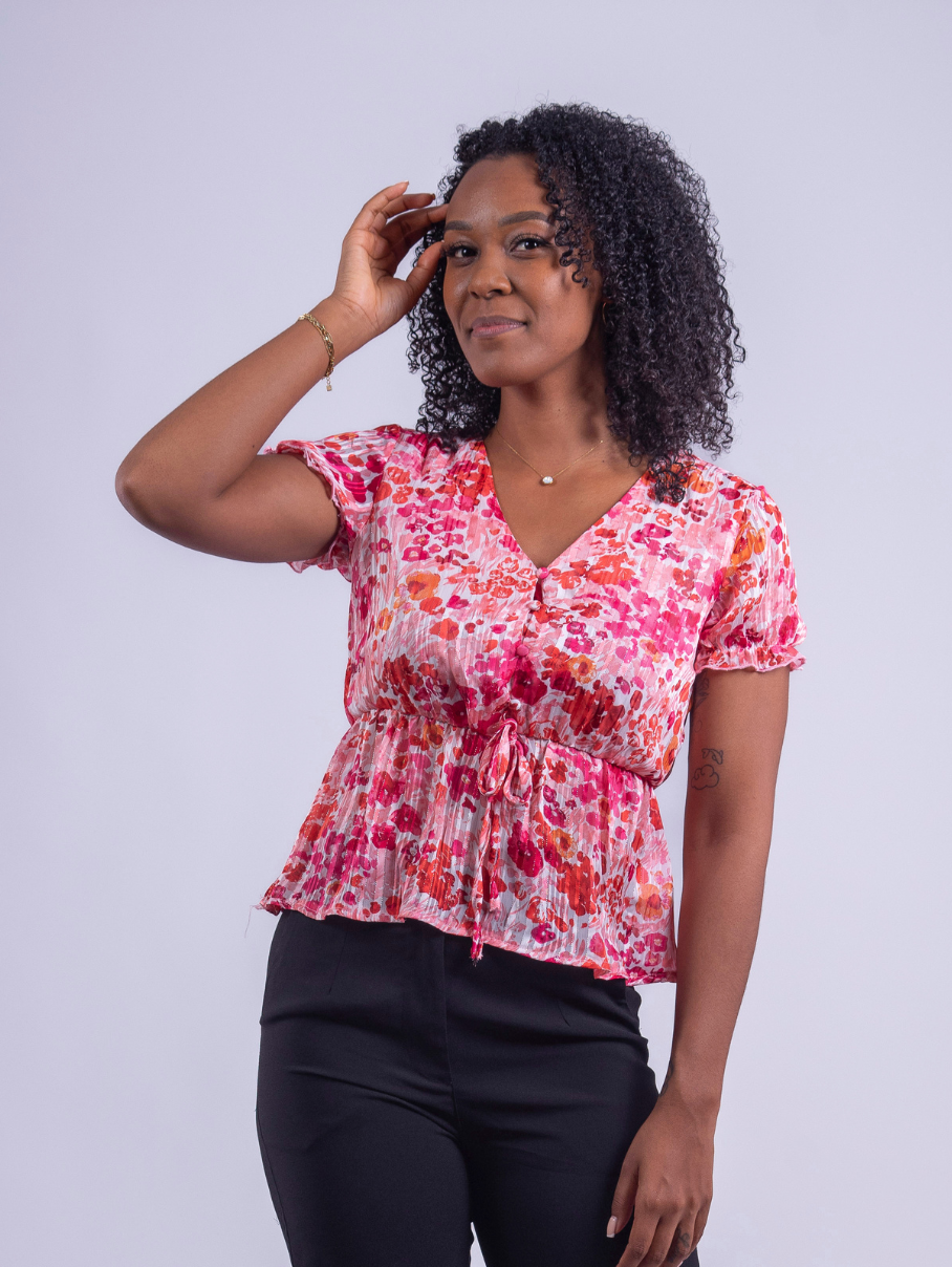 Blouse imprimee sale