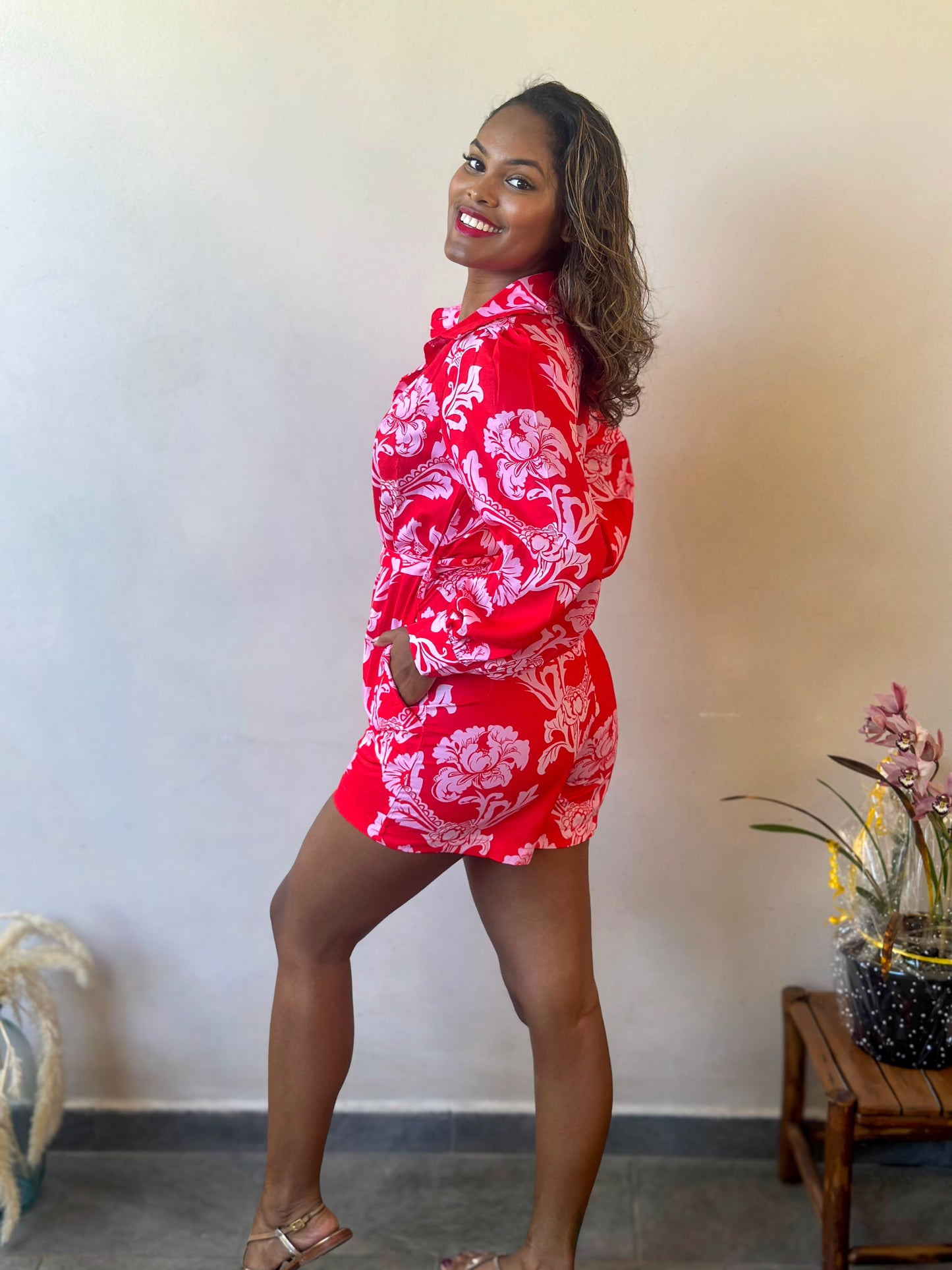 Combinaison short Rosalie