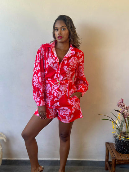 Combinaison short Rosalie