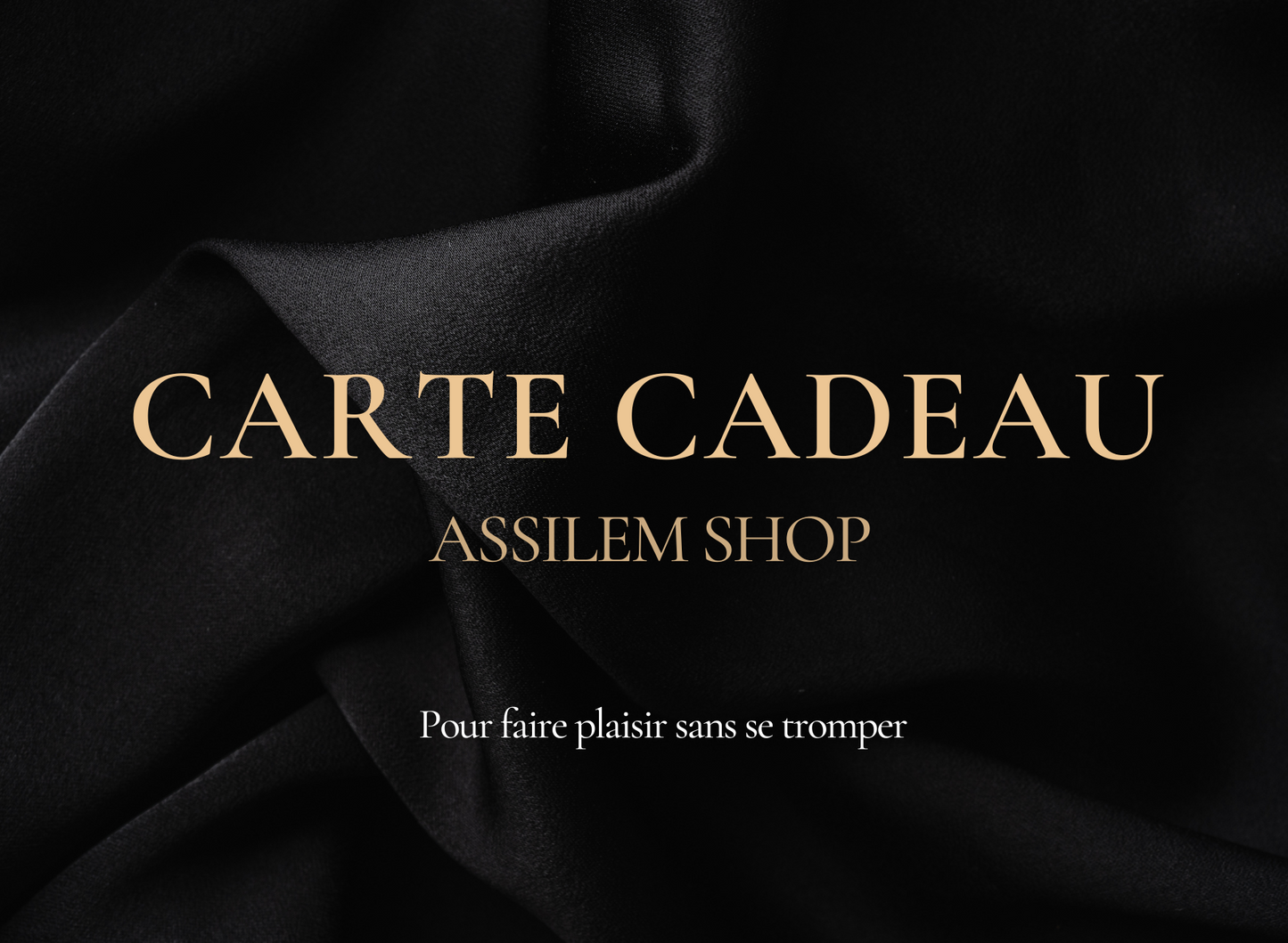 Carte cadeau Assilem Shop