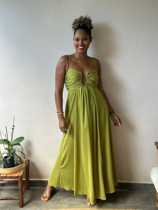 Robe Olive Assilem Shop