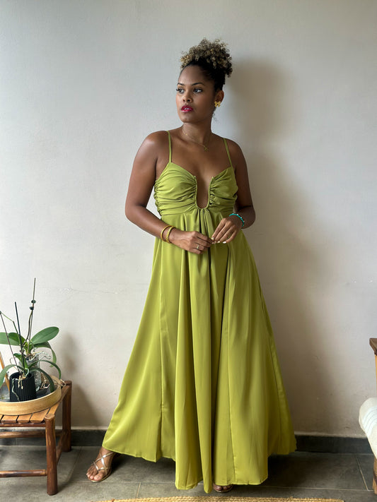 Robe Olive Assilem Shop